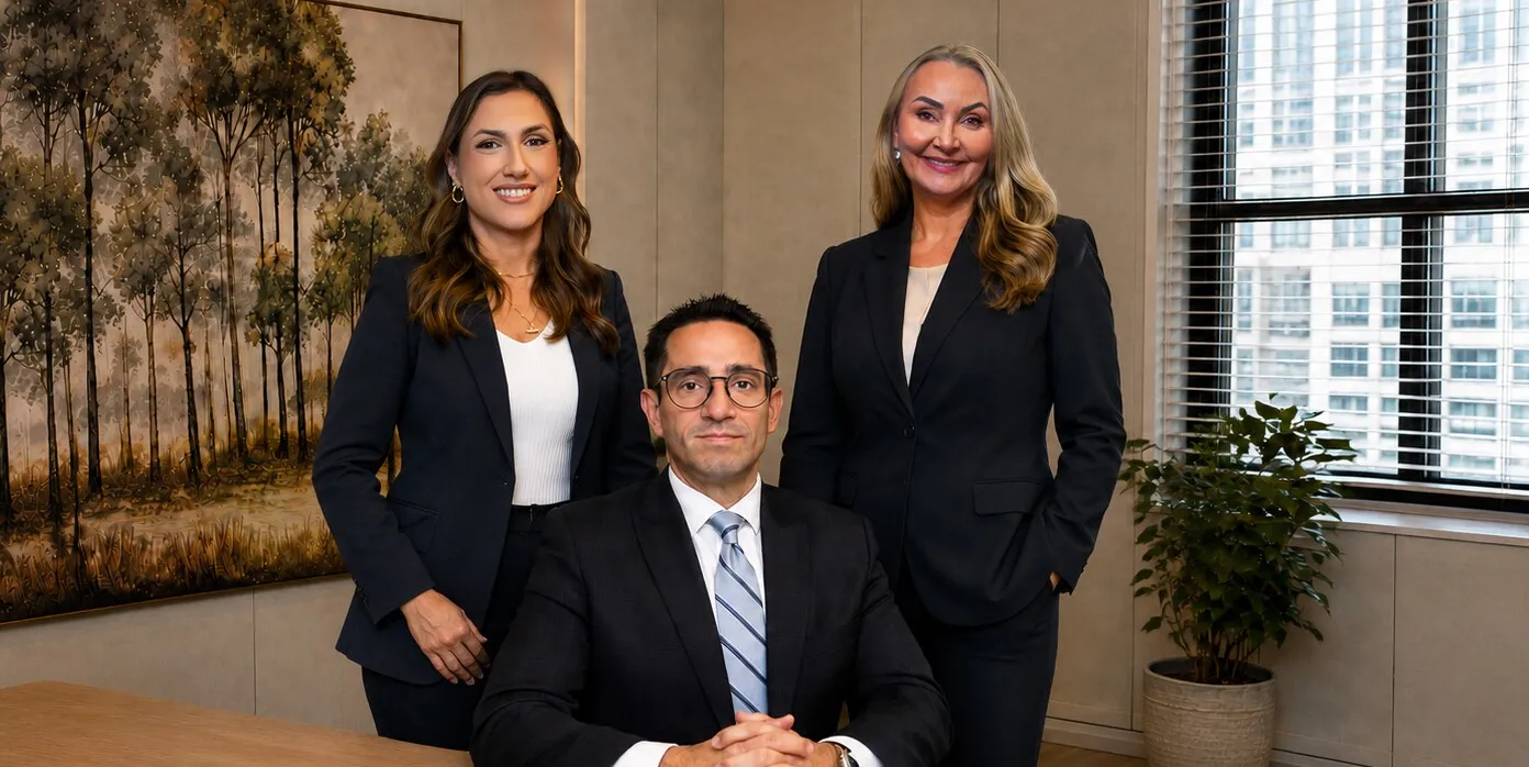Alexandre Waltrick, Daniela Reinehr e Sheila Meirelles, sócios da WRM Advogados, reunidos